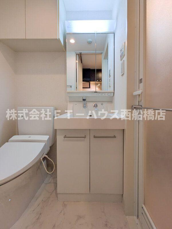 S-FORT船橋本町の独立洗面台