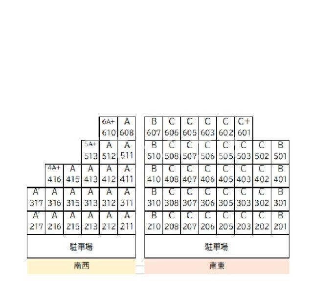 リバレインの区画図