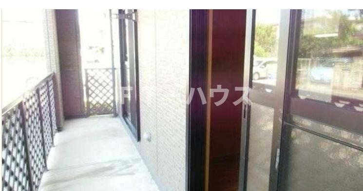 ポピーコートのバルコニー