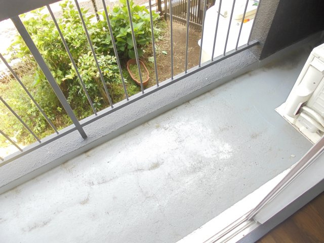 クロノス松戸南のバルコニー