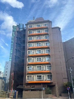 大橋スカイハイツの外観