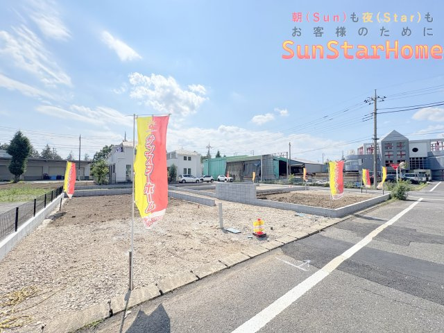 【サンスターホーム】羽村市小作台5丁目　新築戸建5号棟の外観