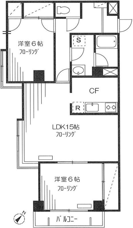 コートウィスタリアの間取り