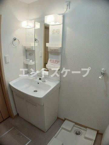 ベルソレイユⅠの洗面所|高崎、前橋のお部屋探しはエンドスケープまで！お客様の理想お聞かせ下さい♪