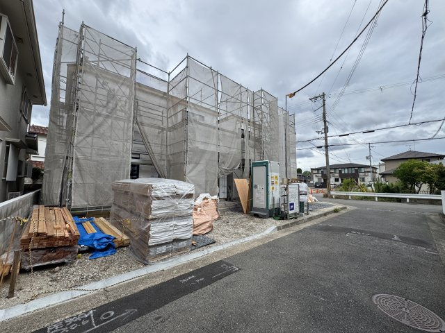 神戸市西区玉津町高津橋新築戸建B号棟の前面道路含む現地写真|2026年9月6日撮影