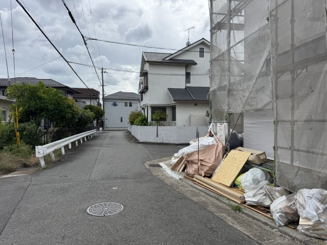 神戸市西区玉津町高津橋新築戸建B号棟の前面道路含む現地写真|2026年9月6日撮影