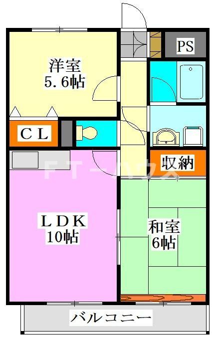 メイ・グリーン塚田の間取り