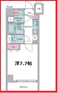 【間取り】 | ライトテラス押上