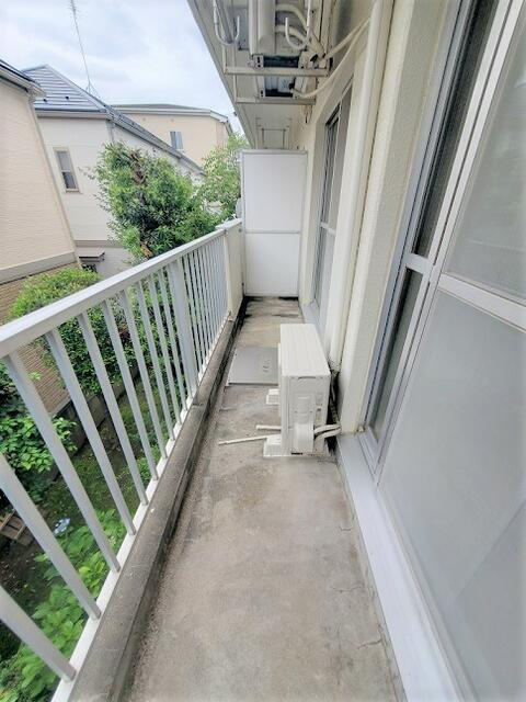 グリーンハイツ多摩のバルコニー