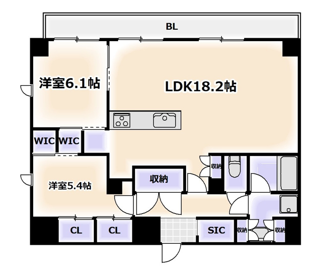 【間取り】 | AUFTAKT天王寺