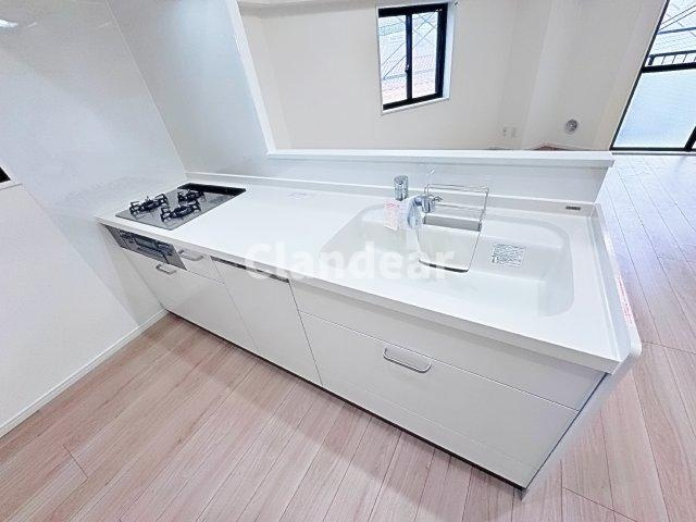 ガーデンコート松戸五香のキッチン|ドキドキの新生活も、安心してスタート。ぴったりの住まいを見つけませんか？クランディアが一緒に住まい選びをサポートします‼　まずは、お気軽にお問合せください　＃クランディア