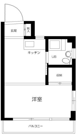目黒第二コーポの間取り