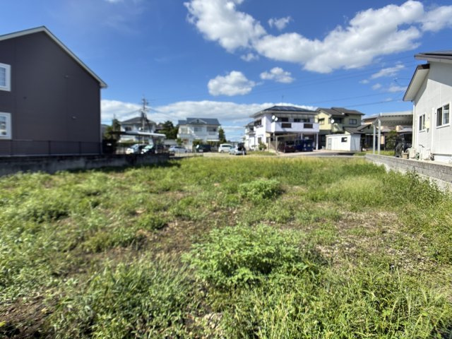 宇土市松山町の売地の外観