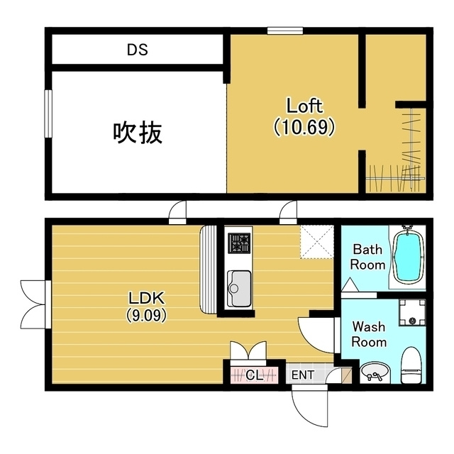 ラカンパーナ三田の間取り
