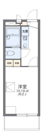 レオパレスゴールドフォルムの間取り