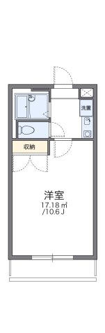 レオパレスボンヌ・シャンスの間取り