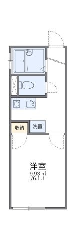レオパレスｌｅｃｈｏｃｏｌａｔの間取り