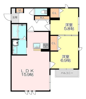 【間取り】 | Maison　Plaisir