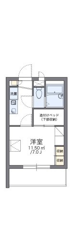 レオパレスＳＥＡ　ＲＯＡＤの間取り
