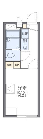 レオパレス平和台の間取り