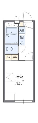 レオパレス片山ミオの間取り|代表的な間取のため実際の間取とは異なる場合があります