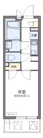 レオネクストクレール長田の間取り|代表的な間取のため実際の間取とは異なる場合があります