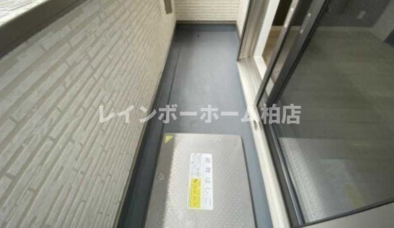 特典：仲介手数料が無料です!!のバルコニー