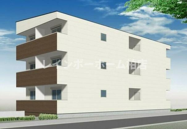 特典：仲介手数料が無料です!!の外観パース|こちら、外観パースです