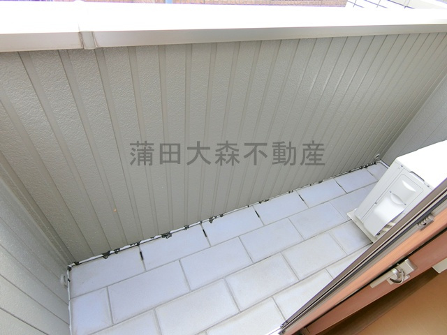 ホルン西蒲田のバルコニー