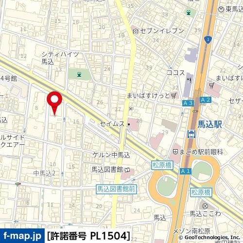 【地図】 | オーベル馬込ｉＬ