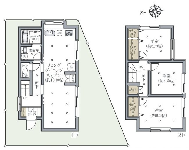 【間取り】 | 海老名市今里3丁目 中古戸建 全1棟