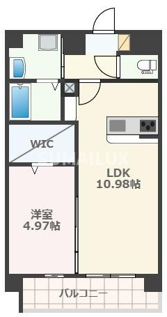 LIBTH南熊本駅の間取り