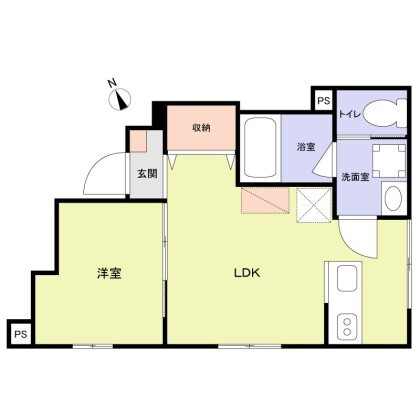 【間取り】 | ＷｏｏｄＣｒｅｓｔ中延Ｒｅｓｉｄｅｎｃｅ