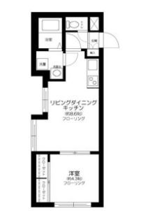 プリジェ池袋の間取り