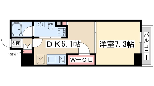 【間取り】 | サンレムート江坂イースト
