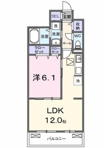 ベル　ブライトの間取り