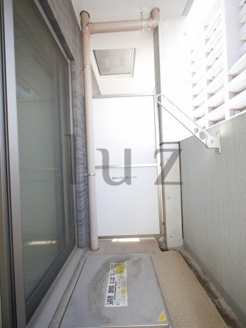 クレイシア新横浜のバルコニー