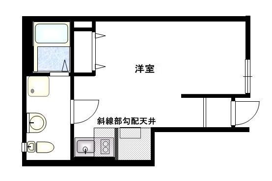 b’CASA Koiwaの間取り|間取りです。
