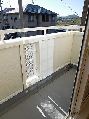 プラシードＭ・Ｓのバルコニー|開放的で明るい空間を演出してくれるバルコニーです