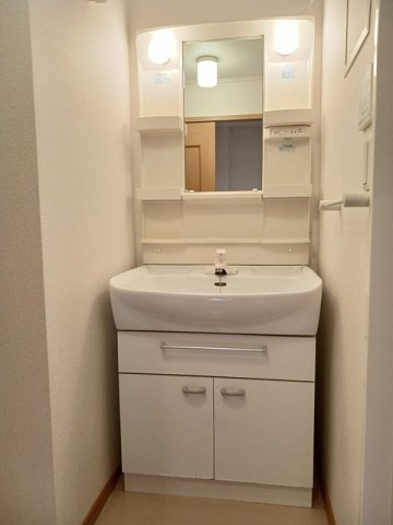 デルフィｉ・Ａの洗面所|コンパクトで使いやすい洗面所