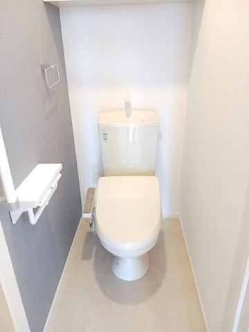 フェリスガーデンのトイレ|シンプルで使いやすいトイレです