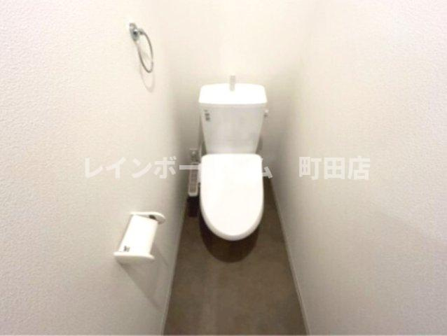 ジーメゾン座間ザミール※初期費用分割あと払いサービス利用可能物件のトイレ