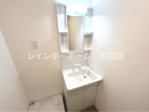 ジーメゾン座間ザミール※初期費用分割あと払いサービス利用可能物件の洗面所