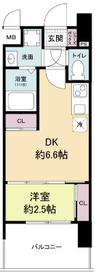 【間取り】 | セレニテ阿波座ミラク