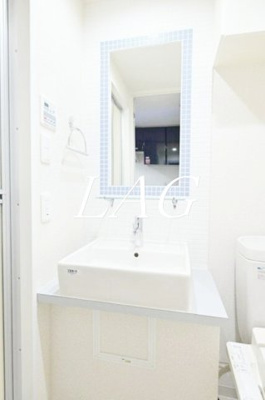 【洗面所】 | ステージグランデ三軒茶屋アジールコート | 独立洗面台です。