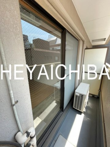 アローマ東上野のバルコニー