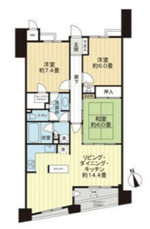 【間取り】 | リシェ横浜山下公園
