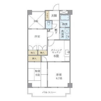 【間取り】 | グランフォルム国立 | 間取りです。
