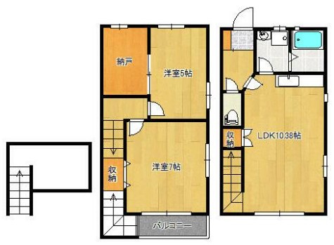【仲介手数料：50％OFF】対象物件！の間取り