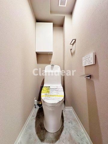 新松戸リリエンハイムのトイレ|ドキドキの新生活も、安心してスタート。ぴったりの住まいを見つけませんか？クランディアが一緒に住まい選びをサポートします‼　まずは、お気軽にお問合せください　＃クランディア